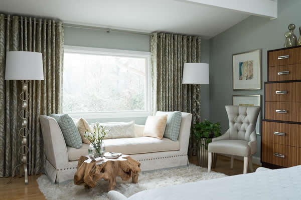 Warm, Welcoming Bedroom designed by Jeff Mifsud, Interior Classics, Interior Design Atlanta